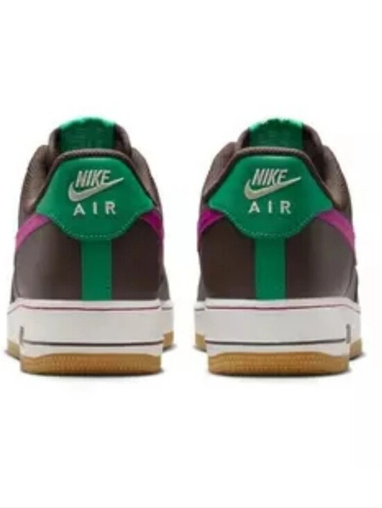 Nike Air Force 1 07 Low Baroque Brown Vivid Purple Men’s Size 8.5 or 12 ? main image 4